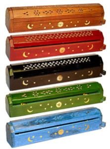 HHC205 Wooden Incense Stick Box