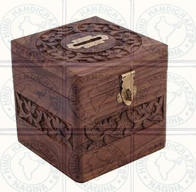 HHC226 Wooden Money Bank
