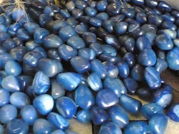 Blue Onyx Gemstone Tumblers