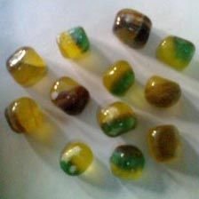 Multi Fluorite Gemstone Tumblers