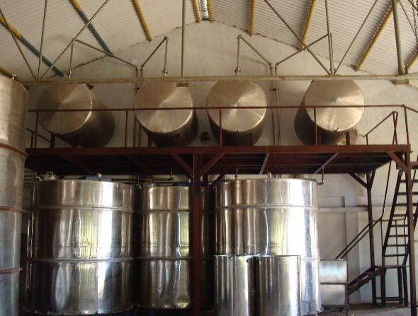 Liquor Plant Tank Fabrication