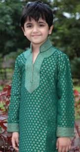 Boys Green Kurta