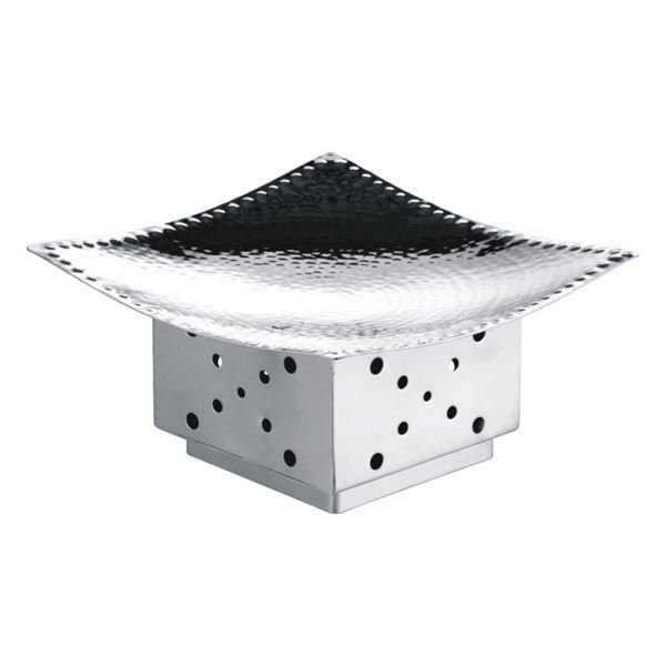 Square Shaped Stainless Steel Snack Warmer