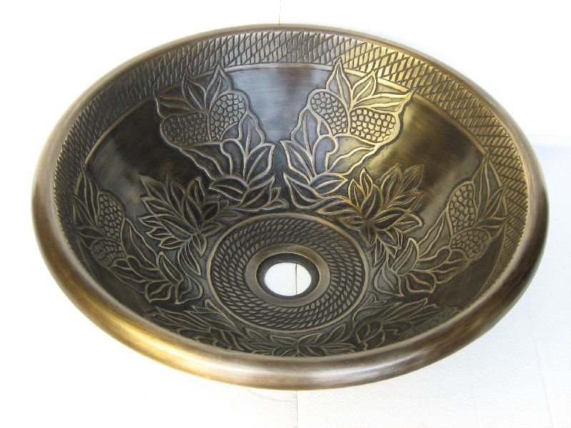 Copper Designer Wash Basin 07