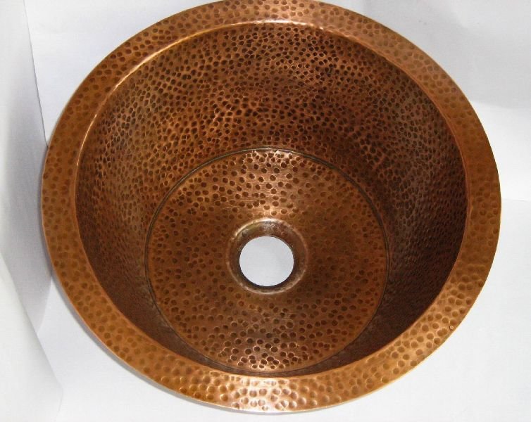 Copper Designer Wash Basin 16