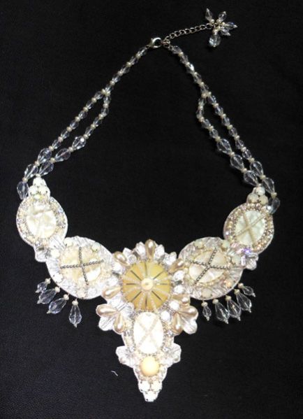 Embroidered Necklaces