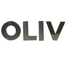 Stainless Steel Letter 04