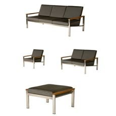 Stainless Steel Sofa Set 02