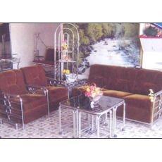 Stainless Steel Sofa Set 06