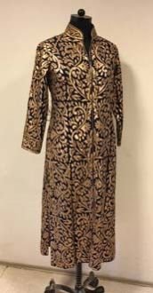 Navy Blue Georgette Kurti