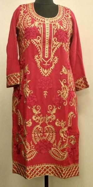 Red Georgette Kurti