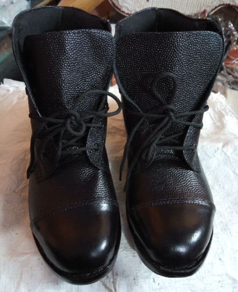 Leather Army Boot 01
