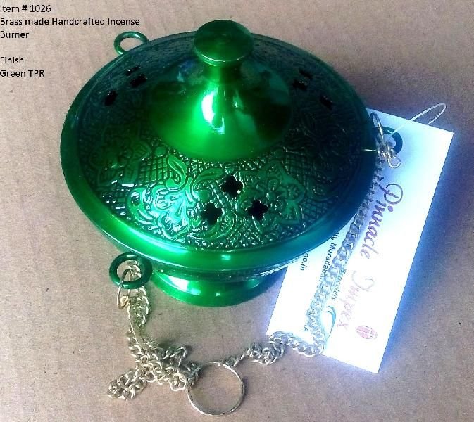 1026 Brass Handcrafted Incense Burner