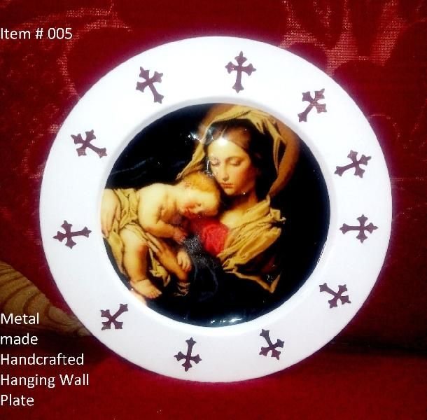 Religious Wall Hanging Plates (005)