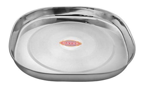 Stainless Steel Dinner Plate 02