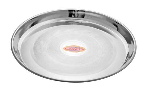 Stainless Steel Dinner Plate 03