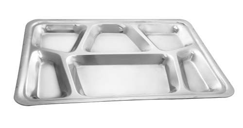 Stainless Steel Dinner Plate 05