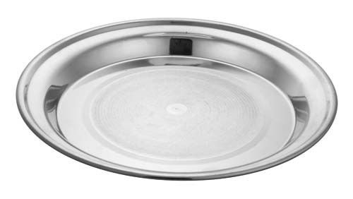 Stainless Steel Dinner Plate 06