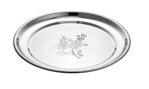 Stainless Steel Dinner Plate 07
