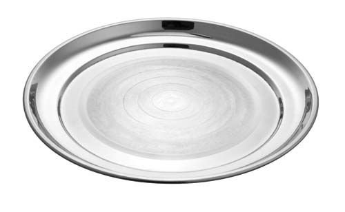 Stainless Steel Dinner Plate 09
