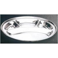 Stainless Steel Dinner Plate 12