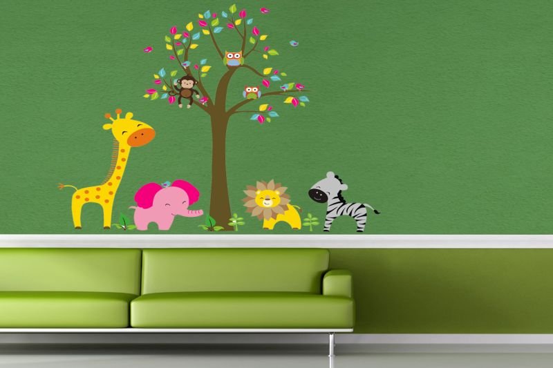 3D Kids Room Wall Sticker 04