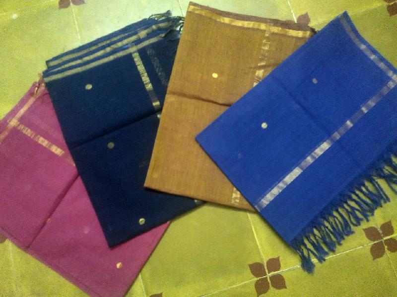 Handloom Cotton Dupatta 02