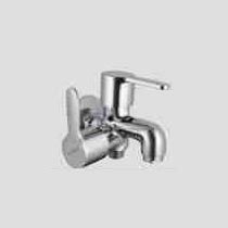 Bravo Twin Bib Cock With Flange