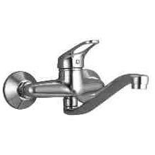 Eco Single Lever Sink Mixer With Lower Side Swivel Spout
