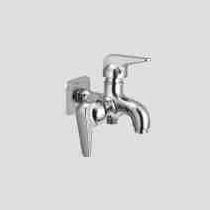 Nexia Twin Bib Cock With Flange