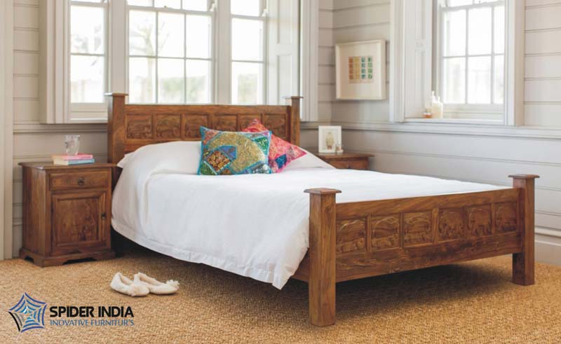 Gaj Raj Wooden Bed
