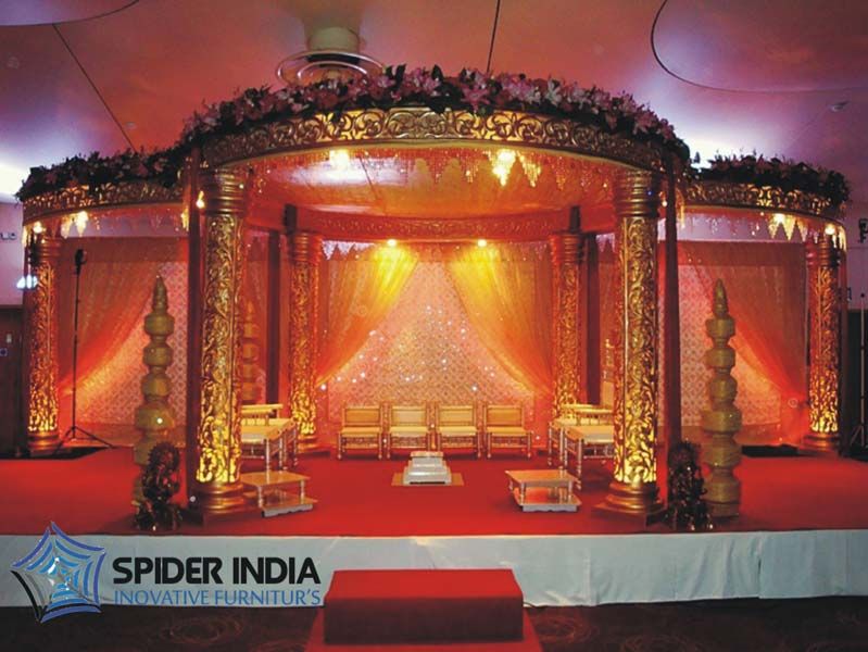 Golden Raj Wedding Mandaps