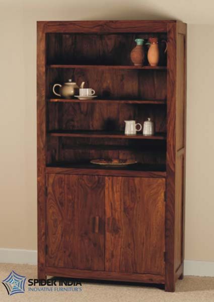 Sheesham Display Cabinet Wooden Sideboards