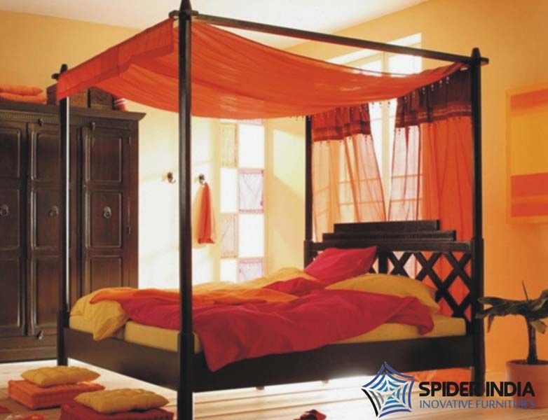 Poster Jaipur Wooden Bed