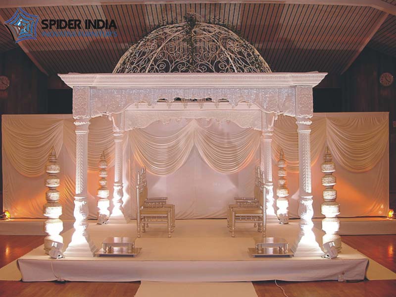 White Palace Wedding Mandaps
