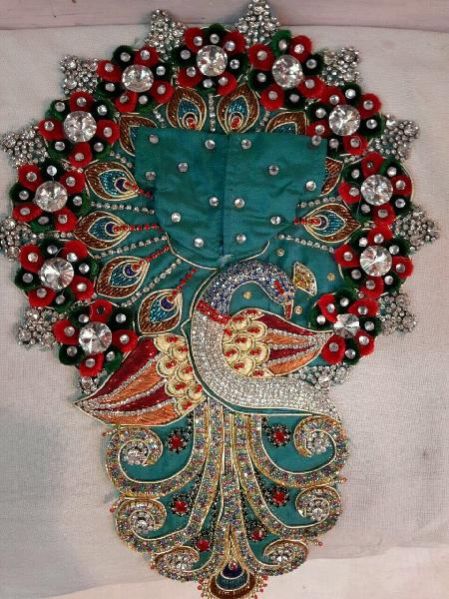 Kanha Ji Dress in Peacock Style