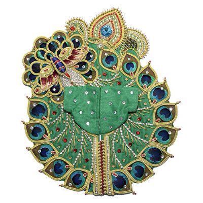 Lord Krishna Peacock Style Dress