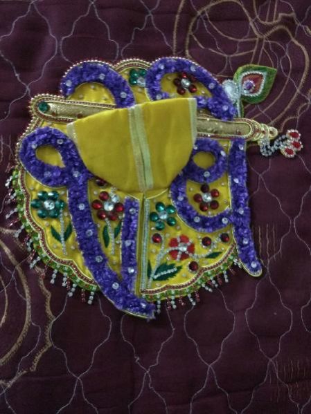 Thakur Ji Poshak with Beads