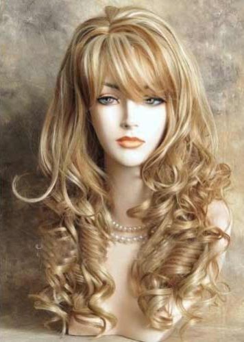 Ladies Curly Hair Wigs