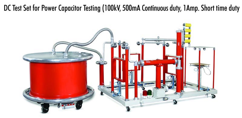 100kV & 100kV A for Power Capacitor Testing