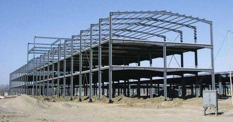 Steel Mezzanine Floor Structure 02
