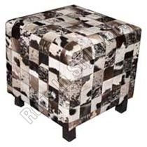 Ottoman Leather With Leg