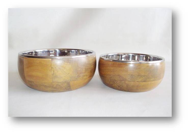 Wooden Serving Bowl (Item 708)