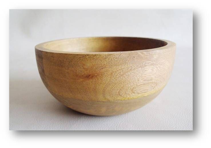 Wooden Serving Bowl (Item 709)