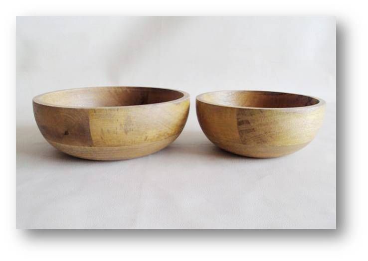 Wooden Serving Bowl (Item 710)