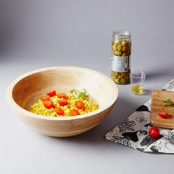 Wooden Serving Bowl (Item 716)