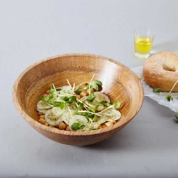 Wooden Serving Bowl (Item 717)