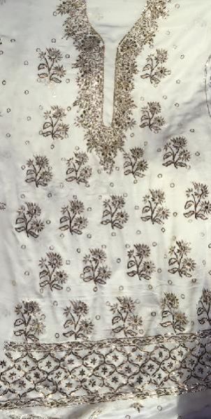 Designer Chikankari And Mukaish Suits 02