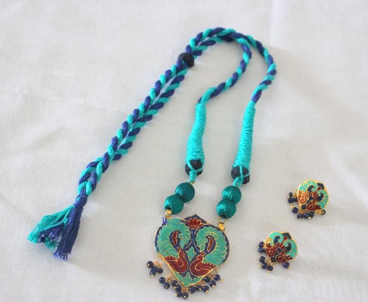 Meenakari Pendant Set 02