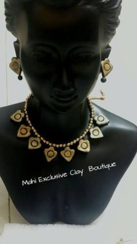 Terracotta Necklace Set 02